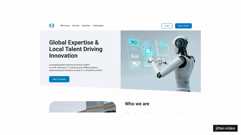 Mesons Website Main Animation